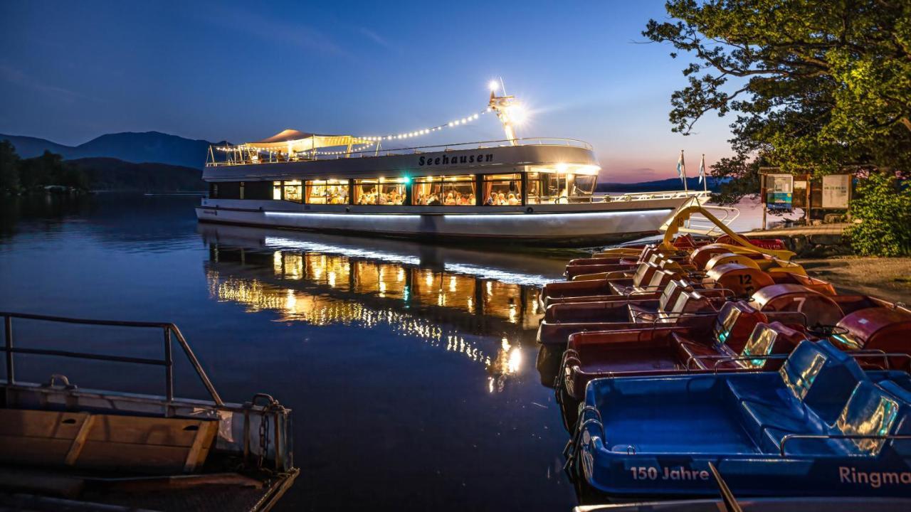 Ferienwohnungen Schwarzer In Seehausen Am Staffelsee Bagian luar foto